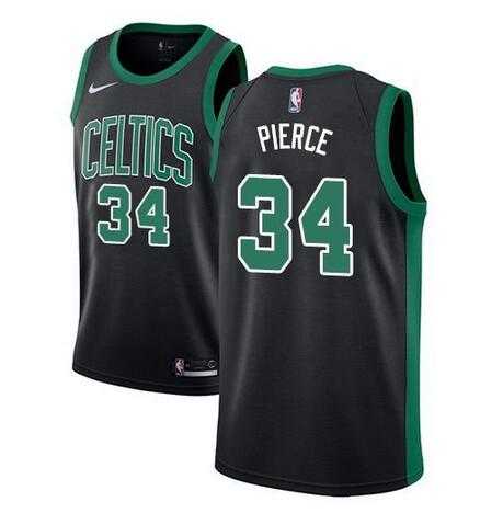 Men's Boston Celtics #34 Paul Pierce Black Statement Edition Stitched Basketball Jersey Dzhi,We sell and wholesale Men's Boston Celtics #34 Paul Pierce Black Statement Edition Stitched Basketball Jersey Dzhi on line form chian!
